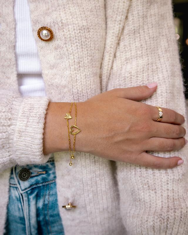 Herzschmuck Freundschaftsarmband