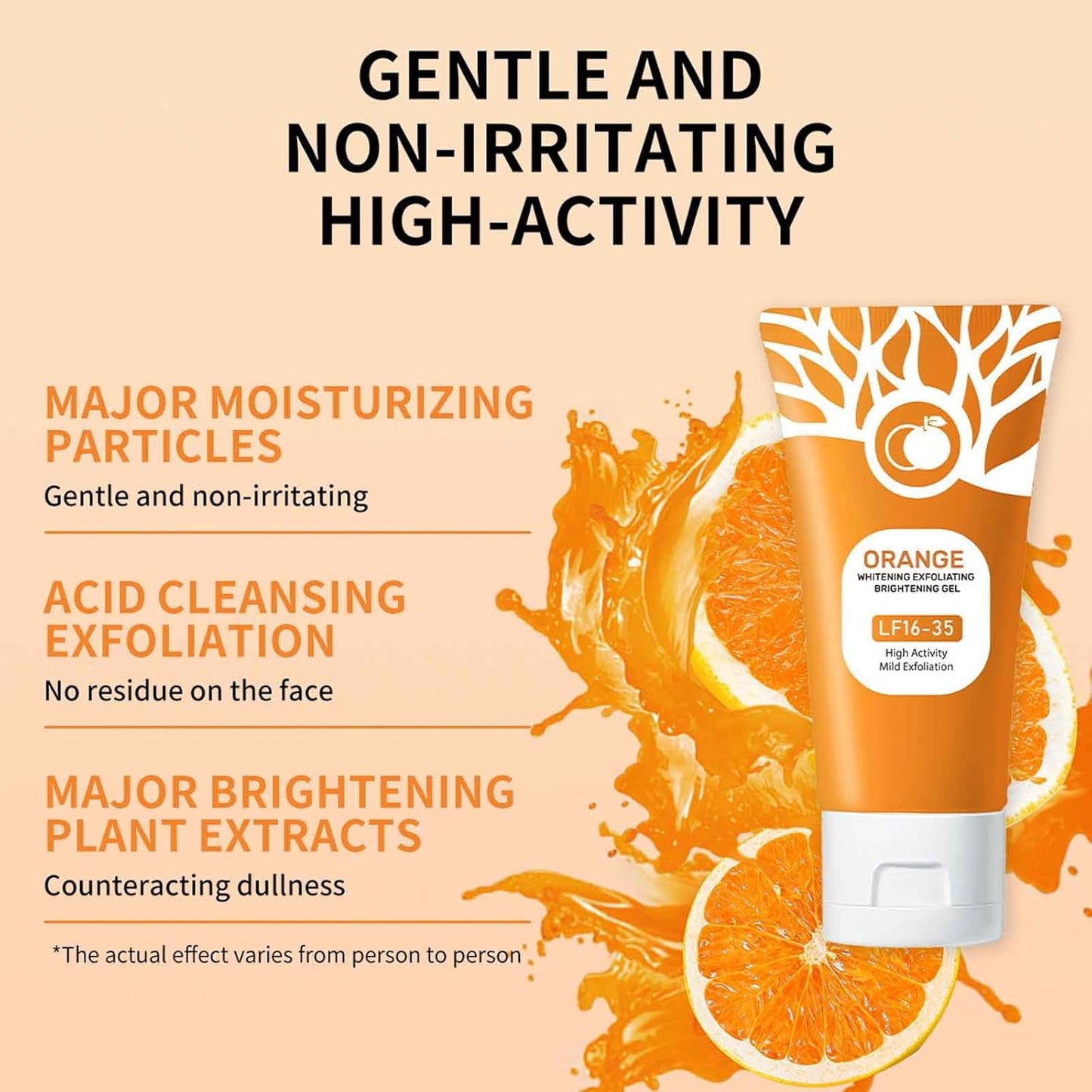 Orangenzauber Peeling Gel