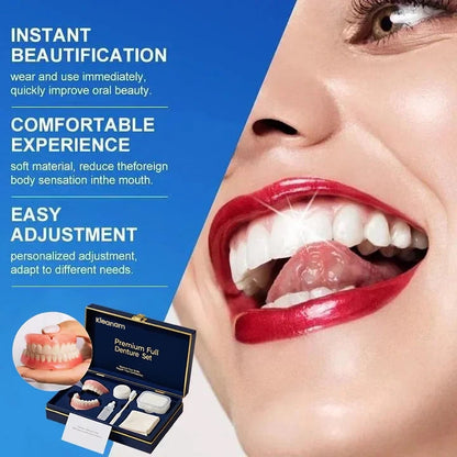 ⏰Ends Today: 70% OFF! 🌎Demorva™ Medical Full Denture with Strong Suctiond🦷Obtain American Dental Association (ADA) Certification