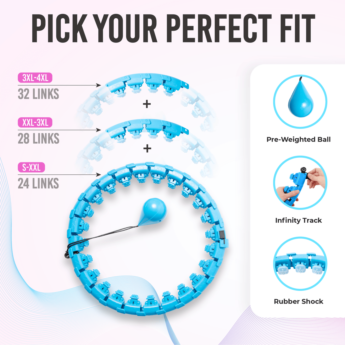 Infinity Hoop Fitness Set