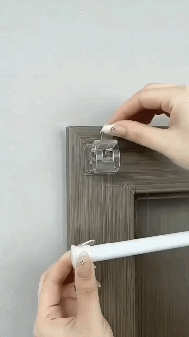 Easy Stick Curtain Holders