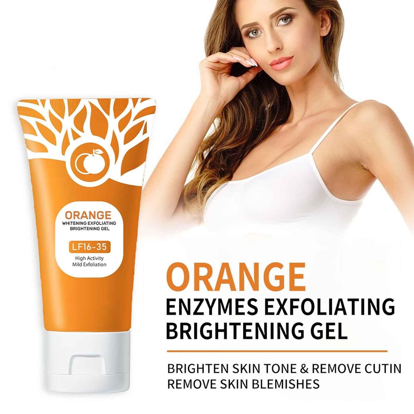 Orangenzauber Peeling Gel