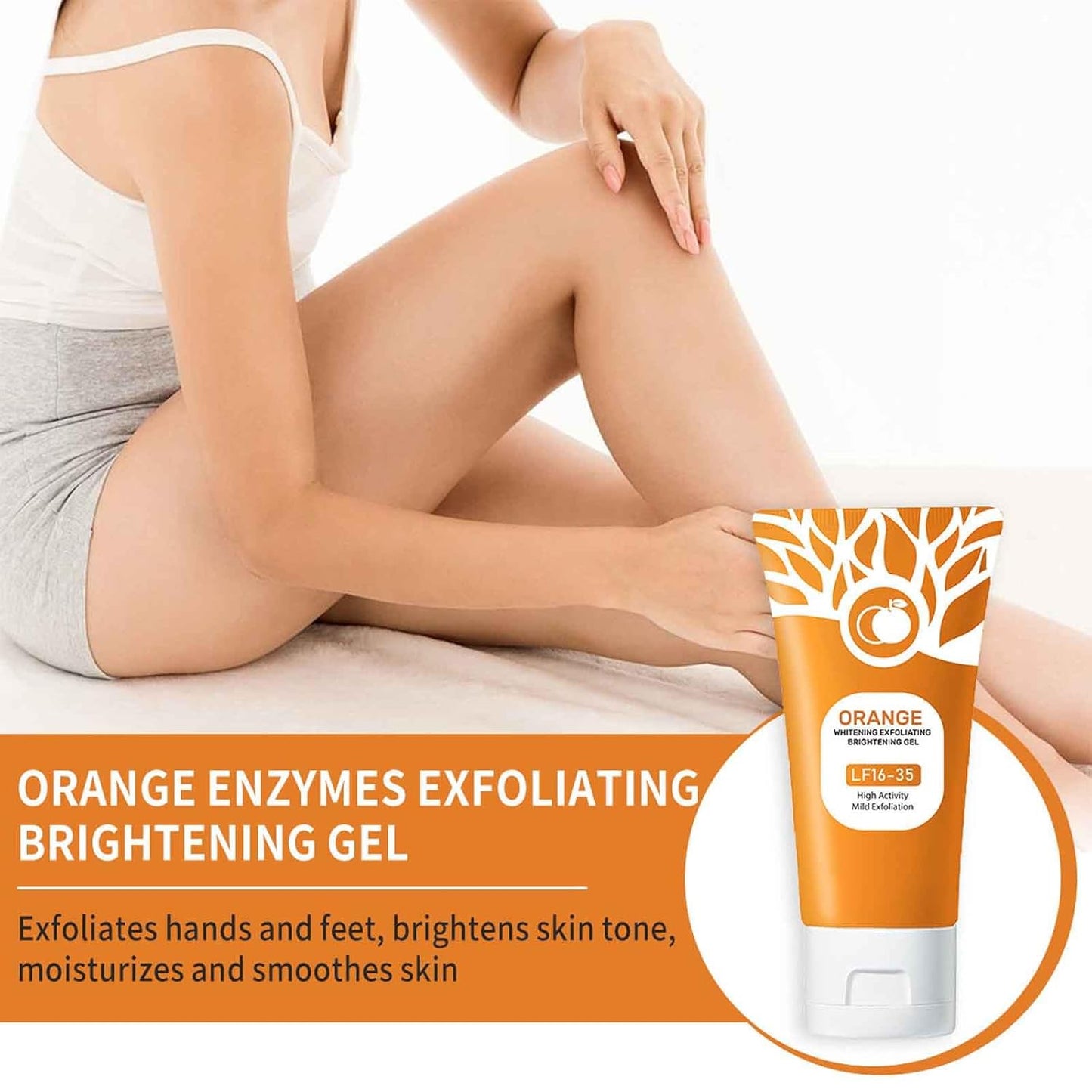 Orangenzauber Peeling Gel