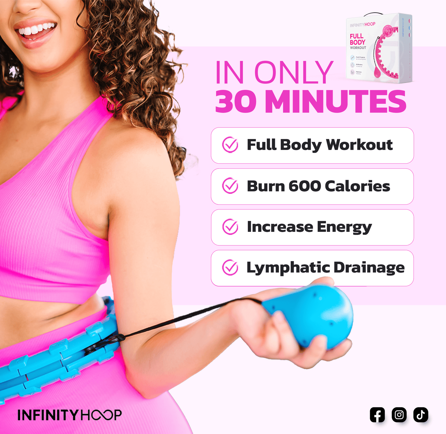 Infinity Hoop Fitness Set